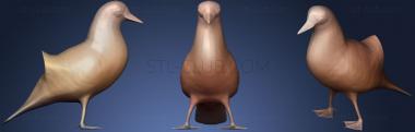 3D model Mandarin Duck (STL)